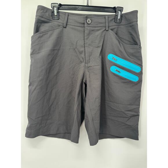 Lululemon Cadence Commute Short Mens 34 Gray Soot Flat Front‎ Performance Golf - Picture 1 of 6
